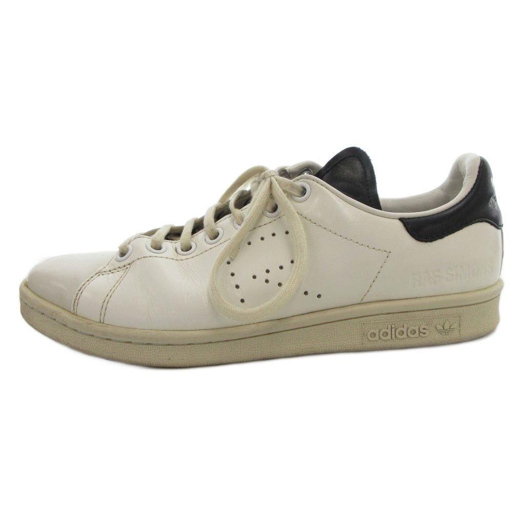 アディダス adidas RAF SIMONS STAN SMITH ラフシモンズ スタンスミス BB 6733 スニーカー シューズ ローカット 23.5 白 ホワイト バイカラー |FF GY