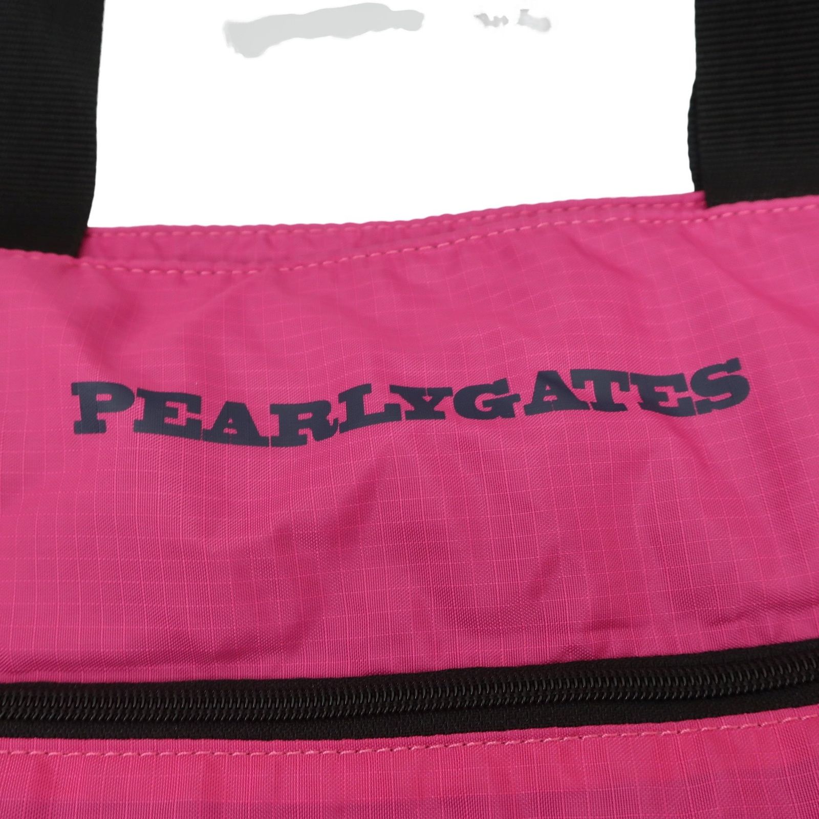 美品】PEARLY GATES(パーリーゲイツ) トートバッグ ピンク