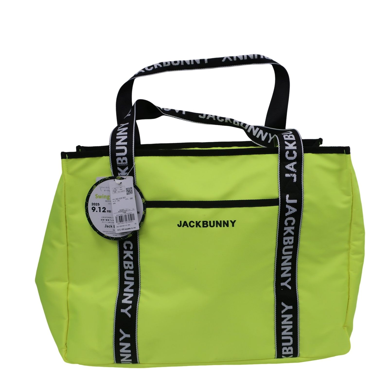 新品】Jack Bunny(ジャックバニー) トートバッグ イエロー