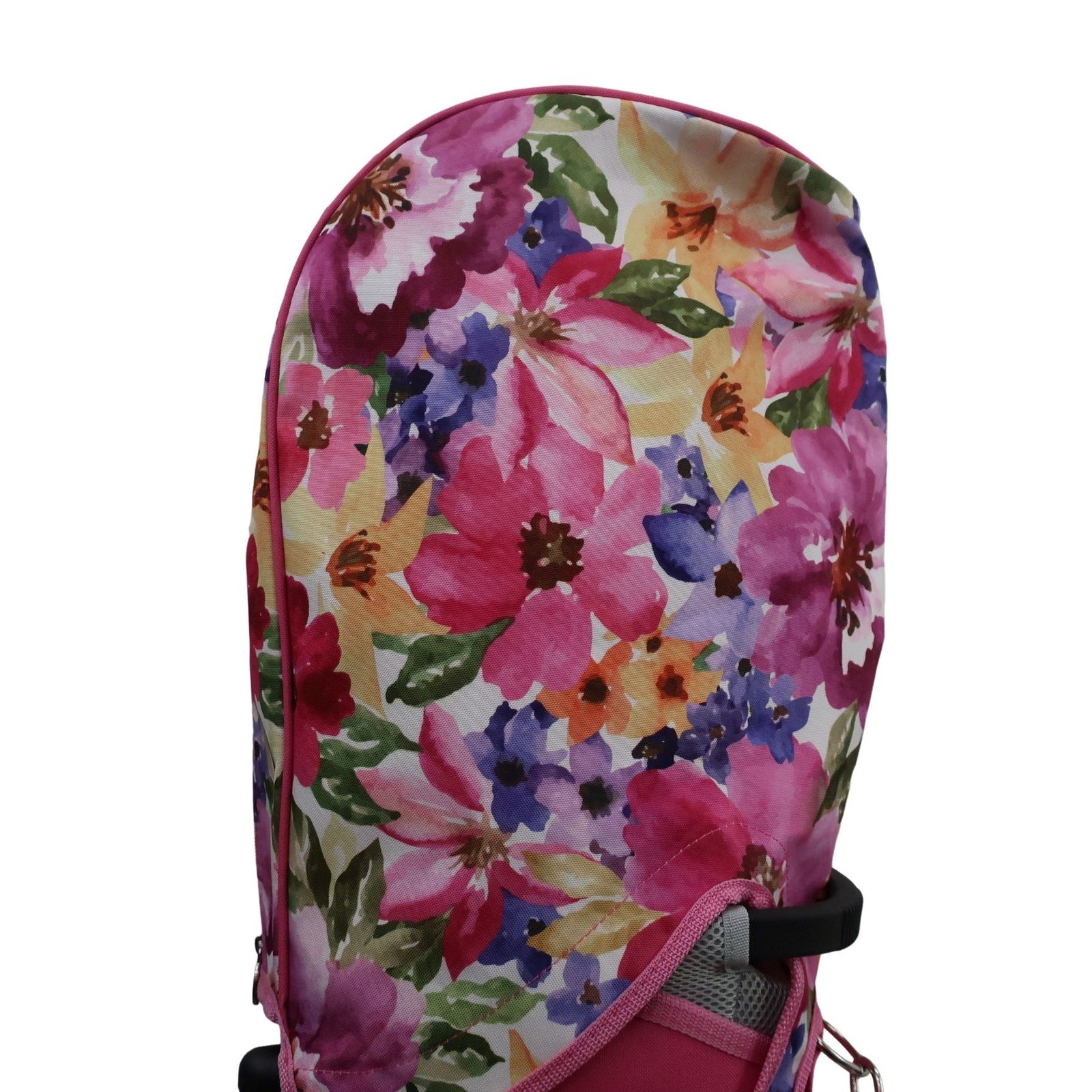  KISS ON THE GREEN キスオンザグリーン スタンド式キャディバッグ 花柄ピンク 6口 ゴルフ用品 2512 0342 ヘッドカバー ゴルフバッグ キャディバッグ ゴルフ