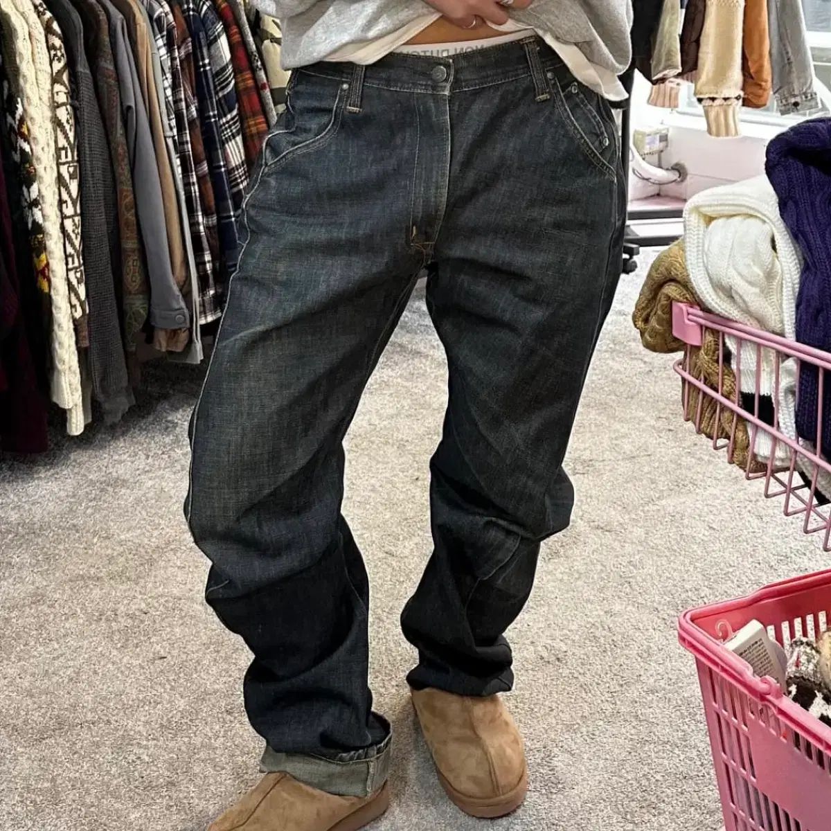 EDWIN エドウイン イション エンジニアードガーメンツ デニムパンツ 32