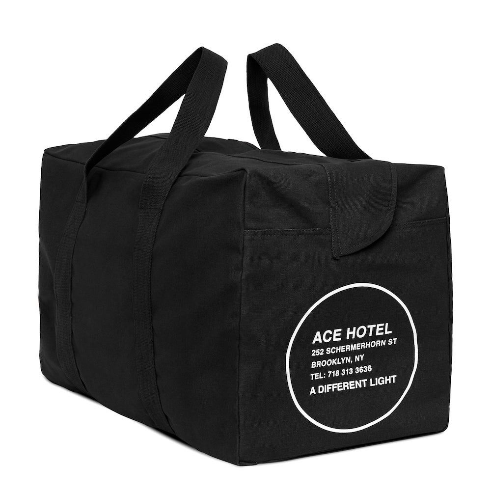 日本未発売 エースホテル ダッフルバッグ ブルックリン | ACE HOTEL DUFFLE BAG BROOKLYN BLACK