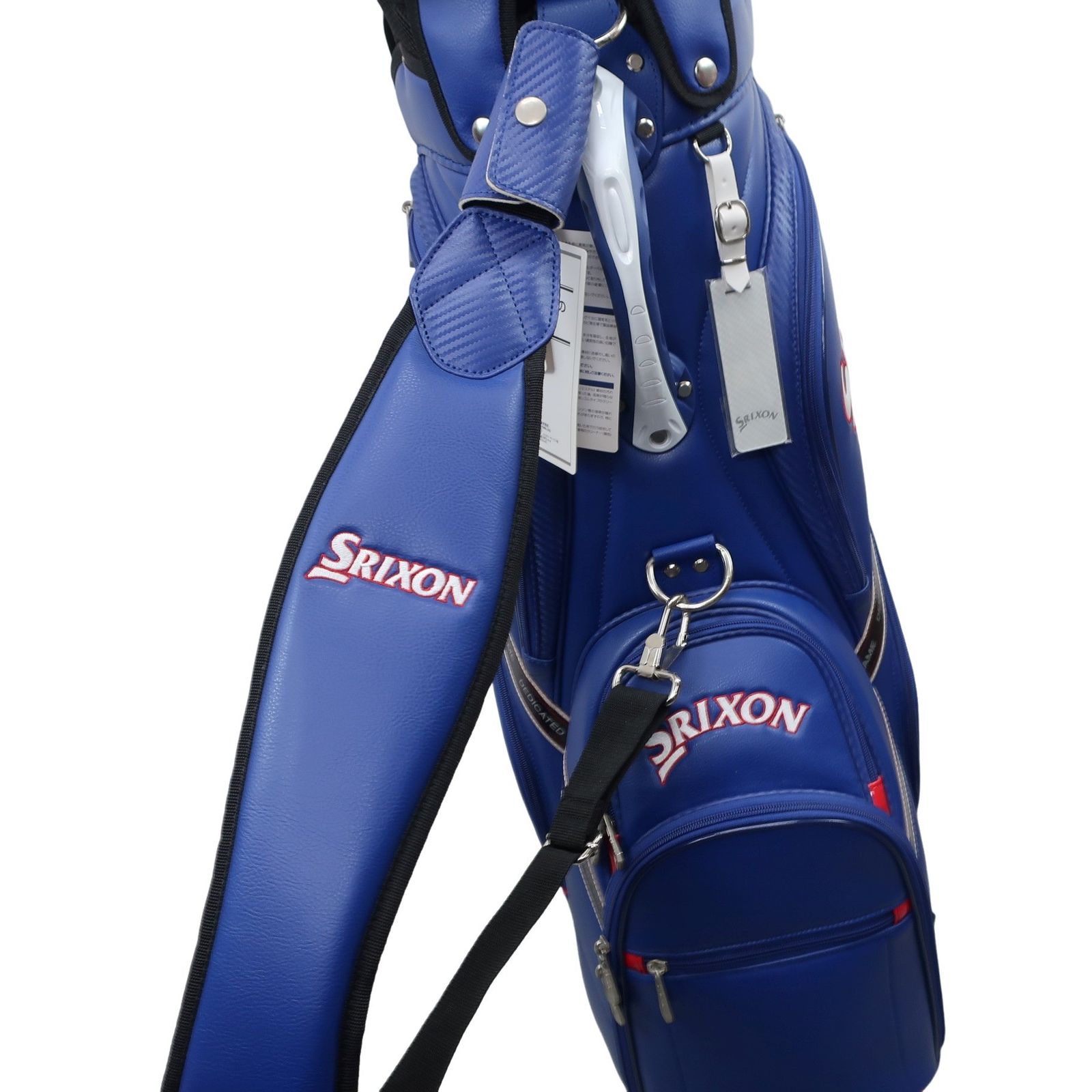 新品】SRIXON(スリクソン) 軽量キャディバッグ 青 9.5型 4分割 GGC