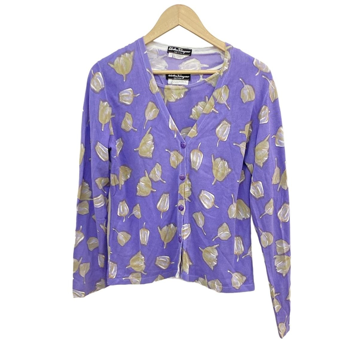 FERRAGAMO|SalvatoreFerragamo サルバトーレフェラガモ アンサンブル レディース - パープル×カーキ×マルチ