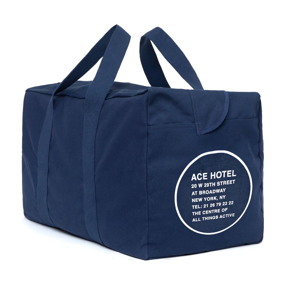 日本未発売 エースホテル ダッフルバッグ ニューヨークシティ | ACE HOTEL DUFFLE BAG YORK CITY NAVY