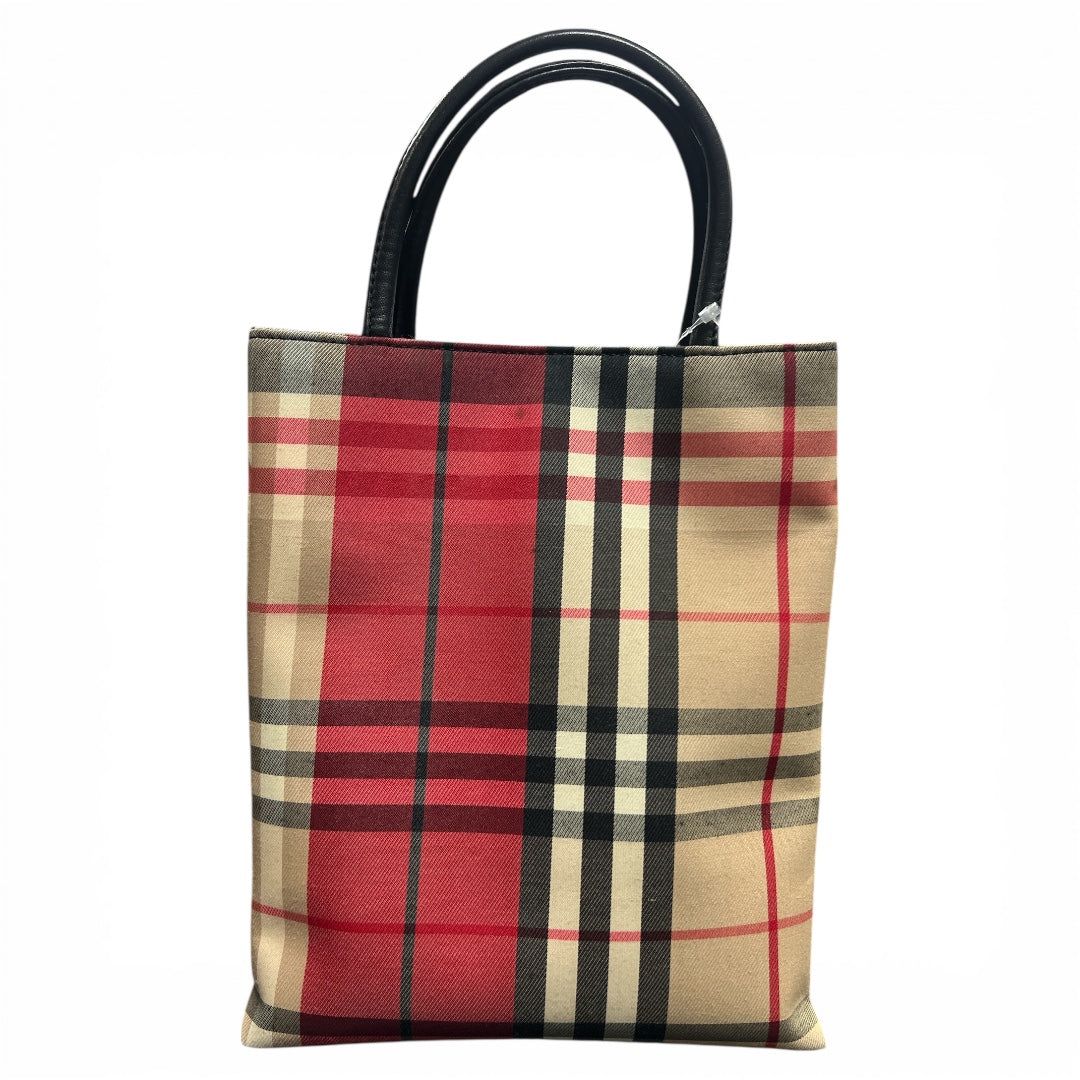 Burberry チェック柄 ハンドバッグ BU 942