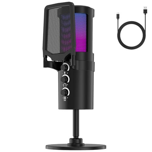 コンデンサーマイク ゲーミングマイク 卓上マイク 192kHz/24bit Amazon.co.jp: コンデンサーマイク USB 卓上 PC マイク 192kHz/24bit