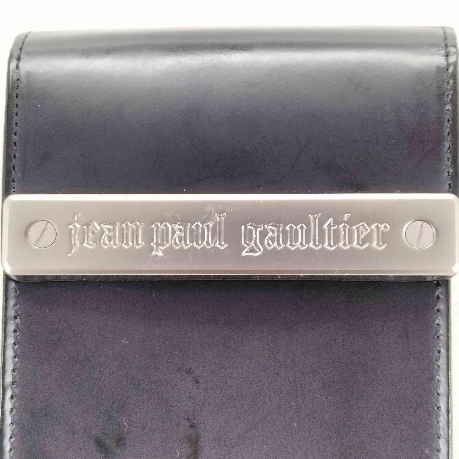 ✨未使用級✨ ジャンポールゴルチエ　シガレットケース　メタルプレート　化粧箱付 ✨未使用級✨ ジャンポールゴルチエ シガレットケース メタルプレート