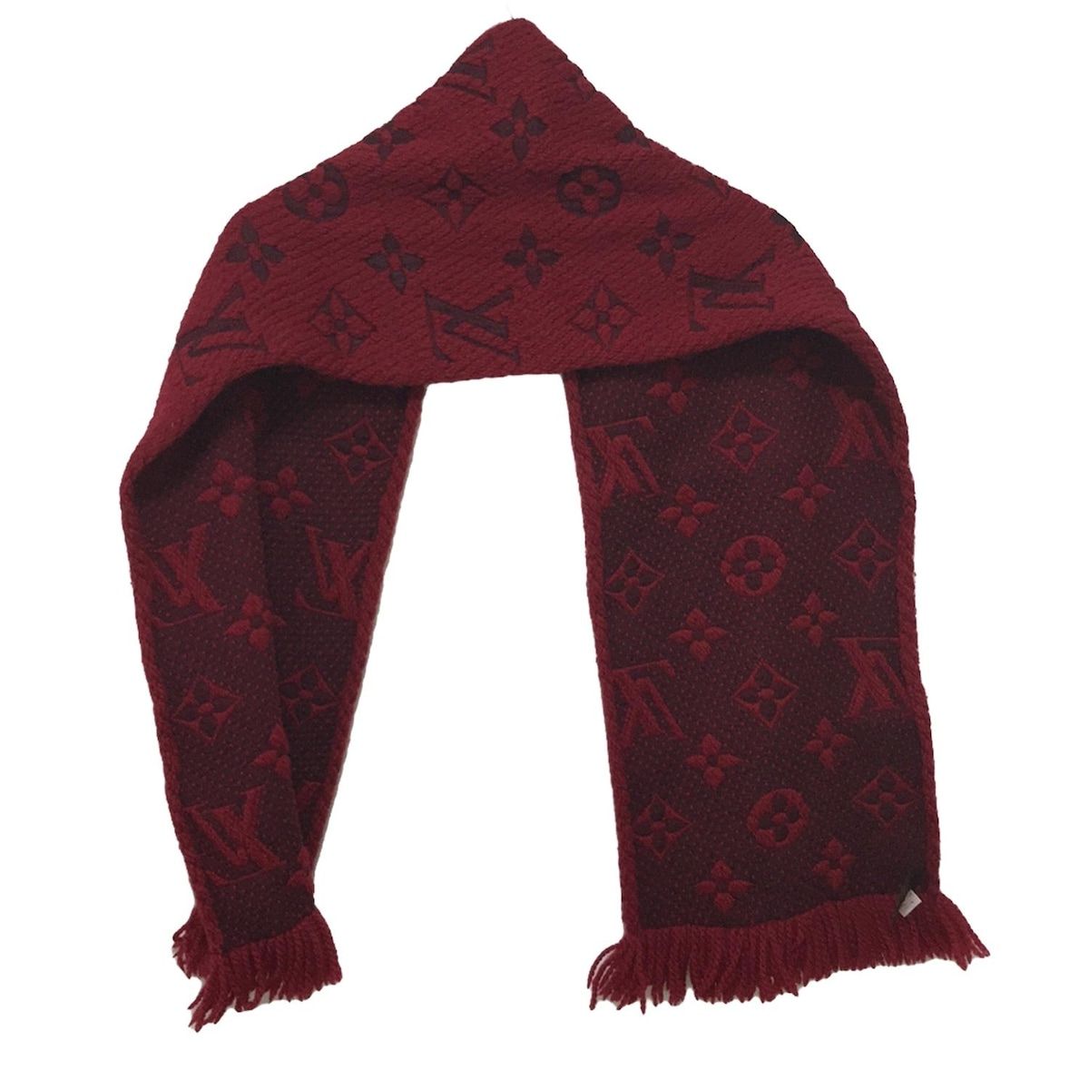 W*!様 1540極美品 ルイヴィトン エシャルプロゴマニア M72432 マフ LOUIS VUITTON ルイ・ヴィトン マフラー エシャルプ・ロゴマニア