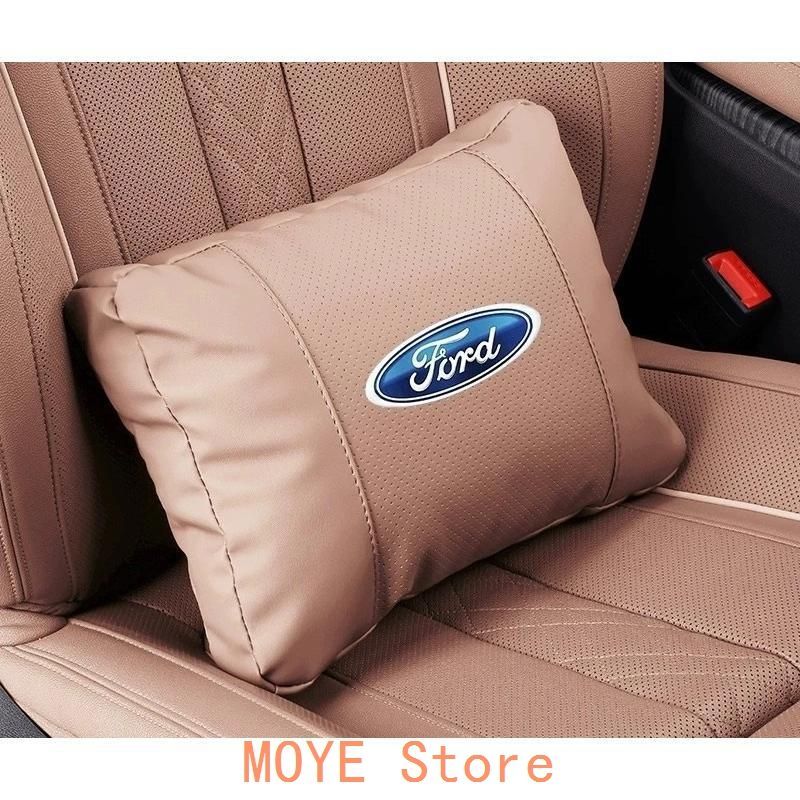 フォード FORD ブラウン ネックパッド 腰クッション 車用 背もたれ