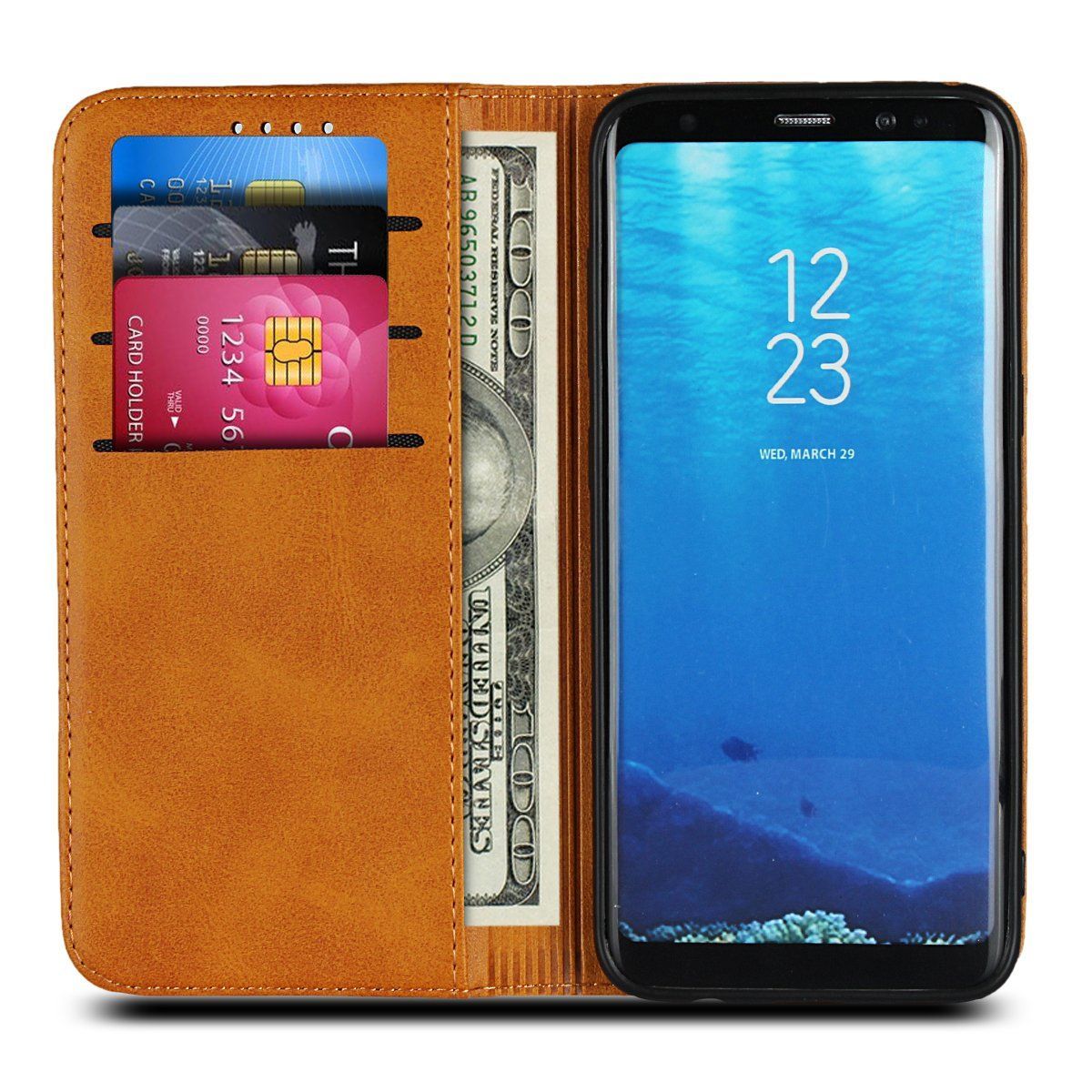 docomo S8+ SC-03J / au ギャラクシー SCV35 ケース Galaxy 適用 S8