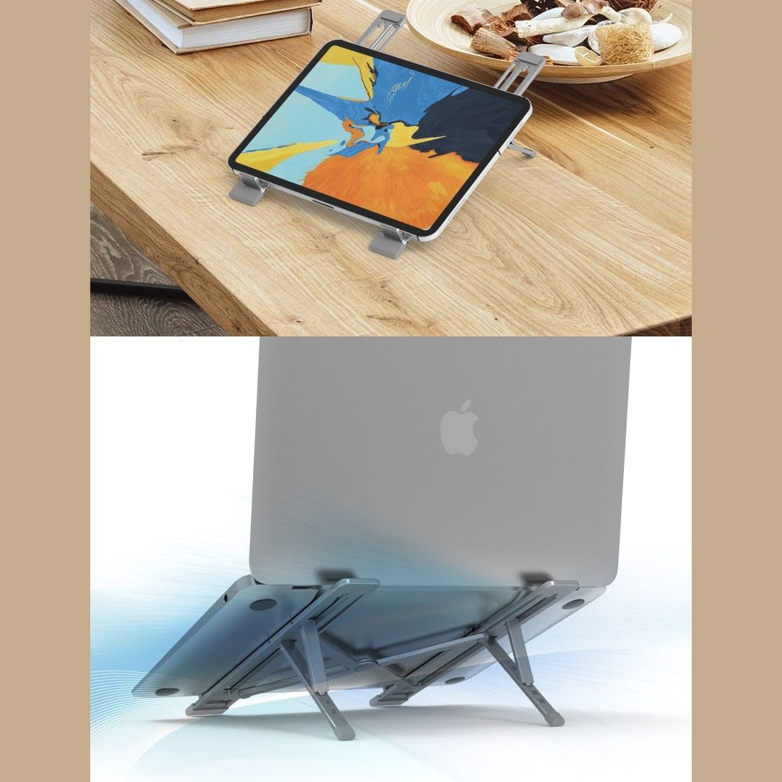 15 6 インチ 折りたたみ式 ポータブル 角度調整 ノートパソコン