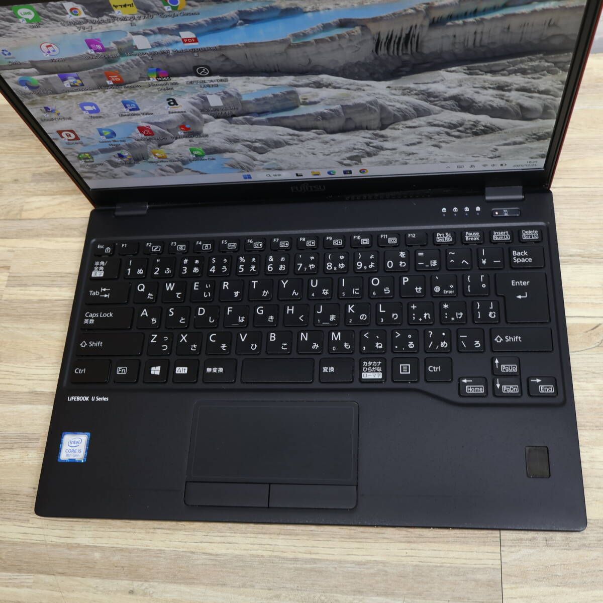 ☆美品 高性能8世代4コアi5！新品SSD128GB☆U939/C Core i5-8365U LTE