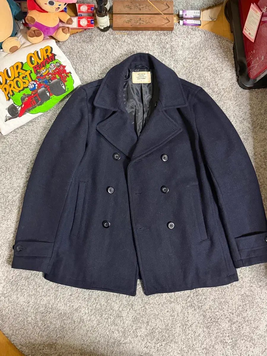 バックナンバー ウール ピーコート