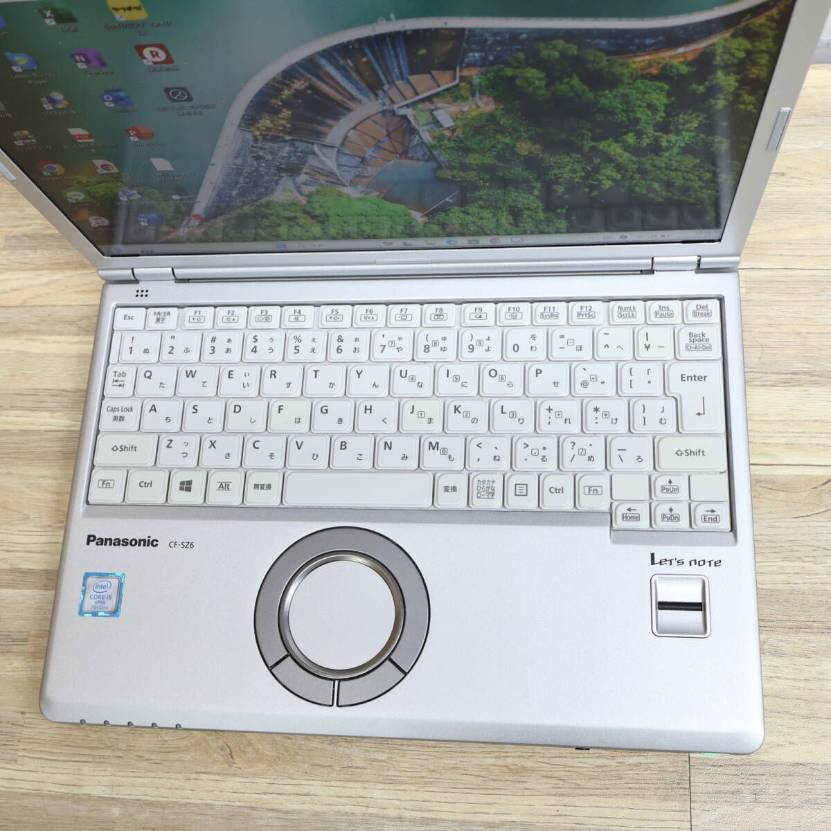 ☆美品 高性能7世代i5！SSD256GB メモリ8GB☆CF-SZ6 Core i5-7300U Web