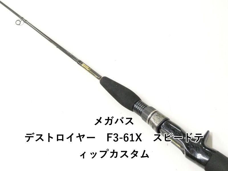 メガバス デストロイヤー F3-61X スピードティップカスタム (02