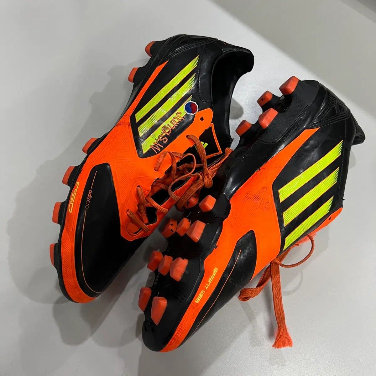 正規品/265 adidas アディゼロ F50 HG サッカーシューズ (ブラック