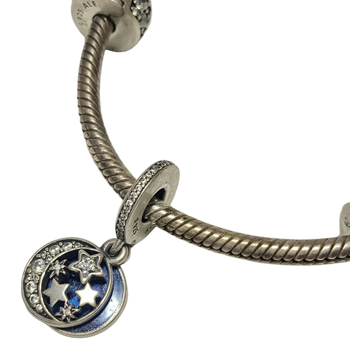 PANDORA パンドラ ブレスレット - シルバー ラインストーン