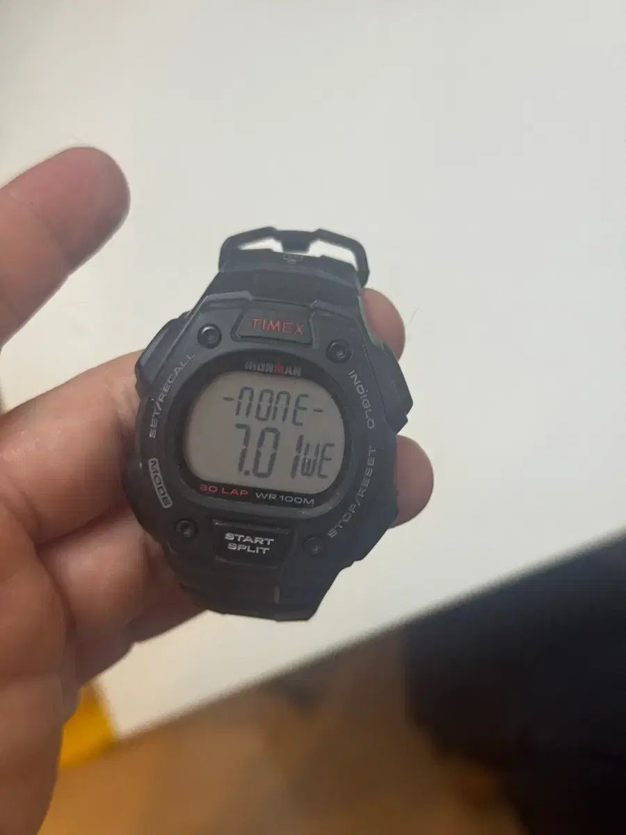 TIMEX タイメックス アイアンマン ブラック 電子時計
