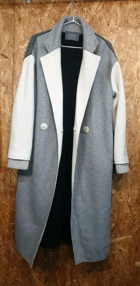 ロレナ アントニアッツィ イタリア ブランド ロングコート バージンウール80 カシミア10 シルク1
