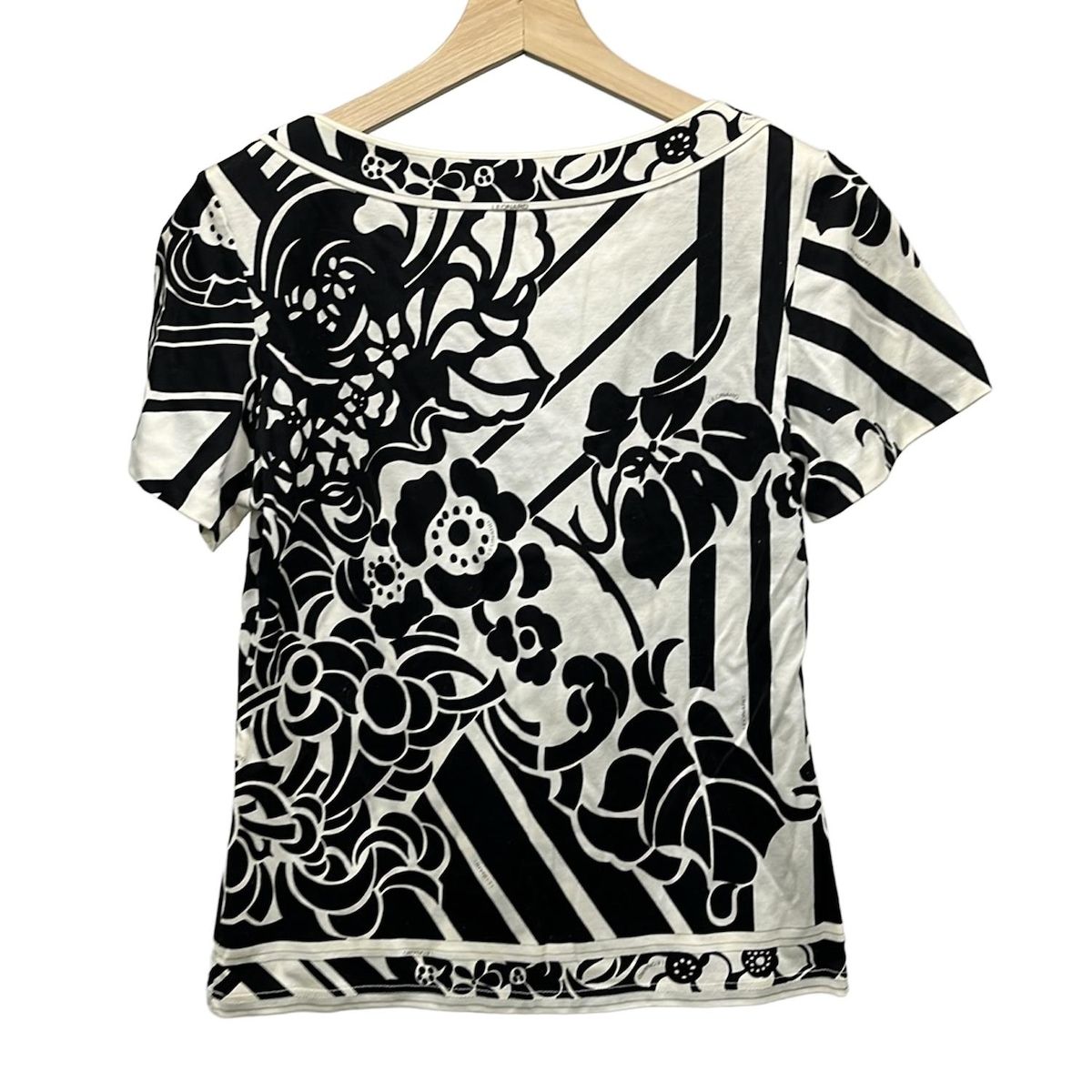 LEONARD(レオナール) 半袖カットソー サイズL レディース - アイボリー