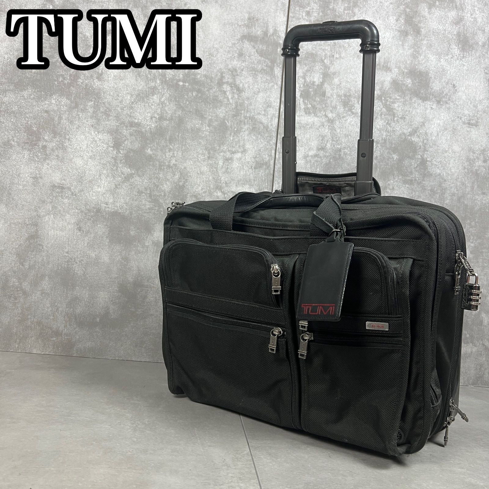 フォローで割引 TUMI トゥミ ビジネスキャリー 26004 D 4 2輪 機内持ち込み 出張 旅行 PC収納