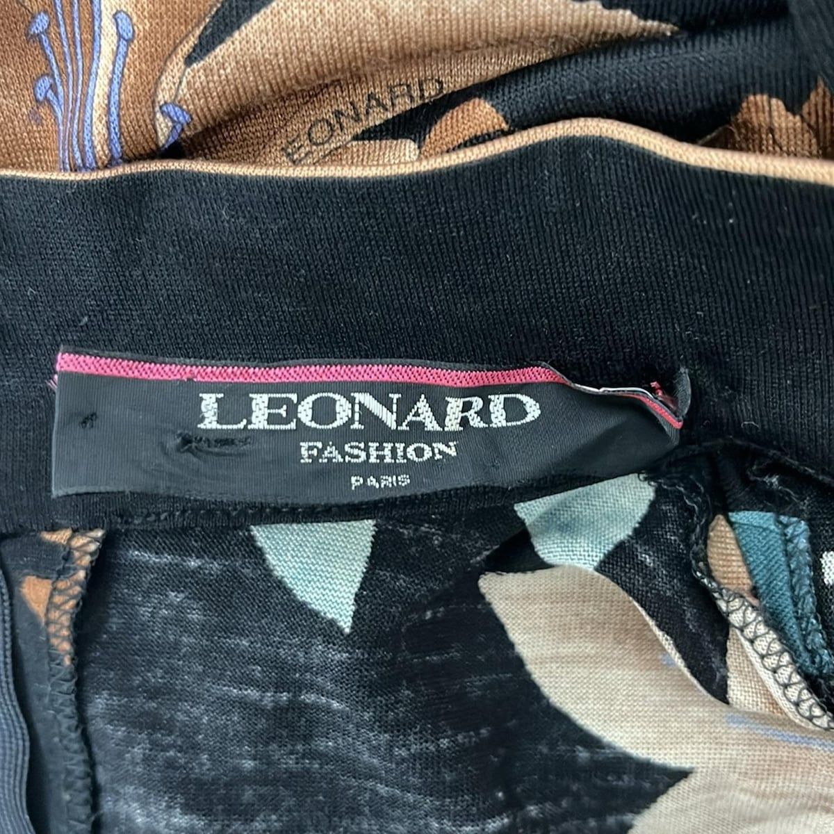 LEONARD(レオナール) チュニック サイズM レディース美品 - 黒