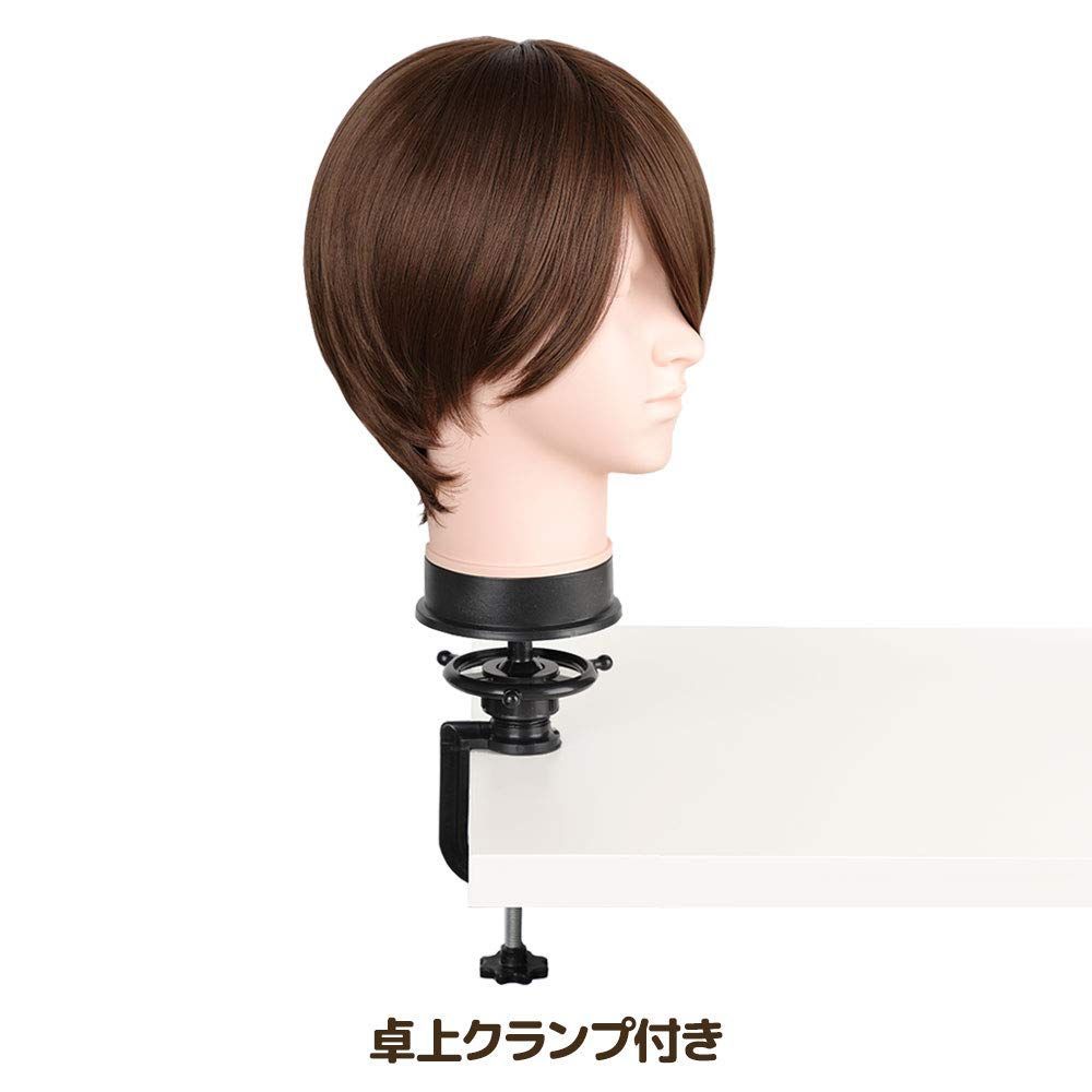 ヘアセット練習セット(ウィッグ・クランプ・ゴム・ピン) ヘアセット練習セット(ウィッグ・クランプ・ゴム・ピン) ヘアセット