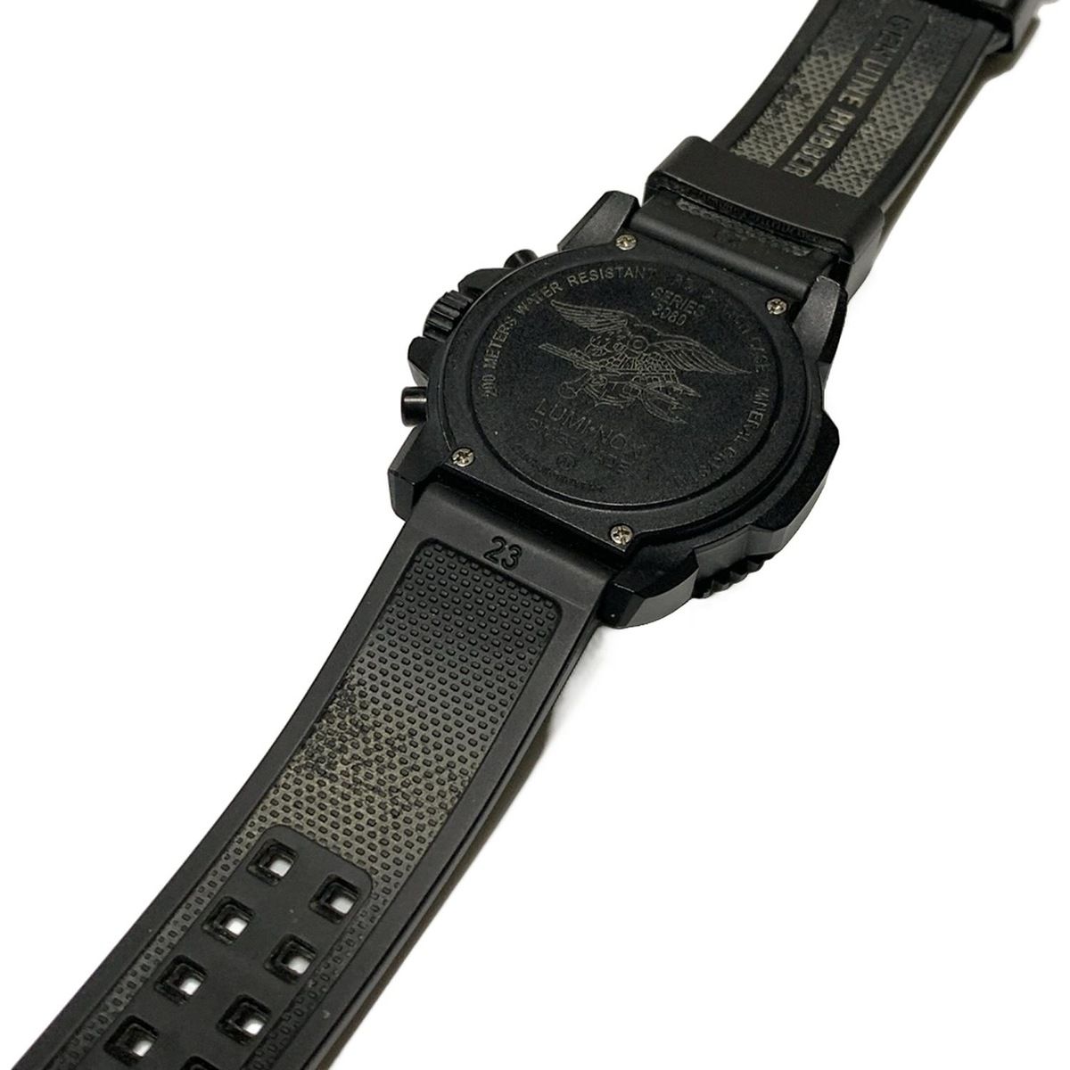 LUMINOX(ルミノックス) 腕時計 - メンズ SERIES 3080/クロノグラフ 黒