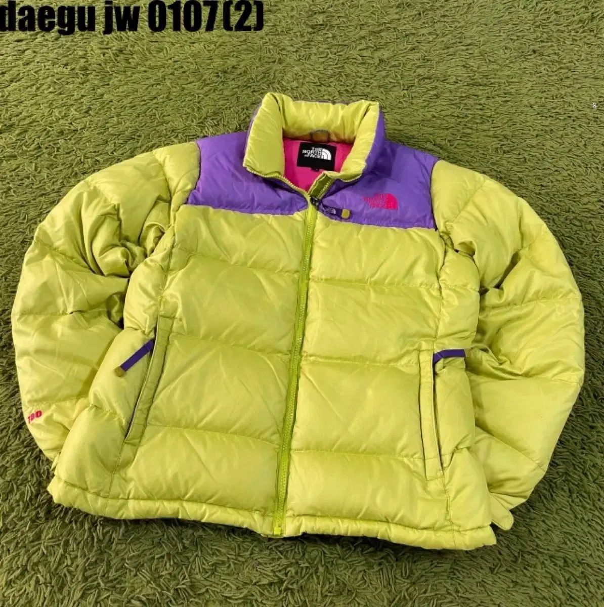 THE NORTH FACE ザノースフェイス 700 イェロー|PURPLE パープル ダウン s
