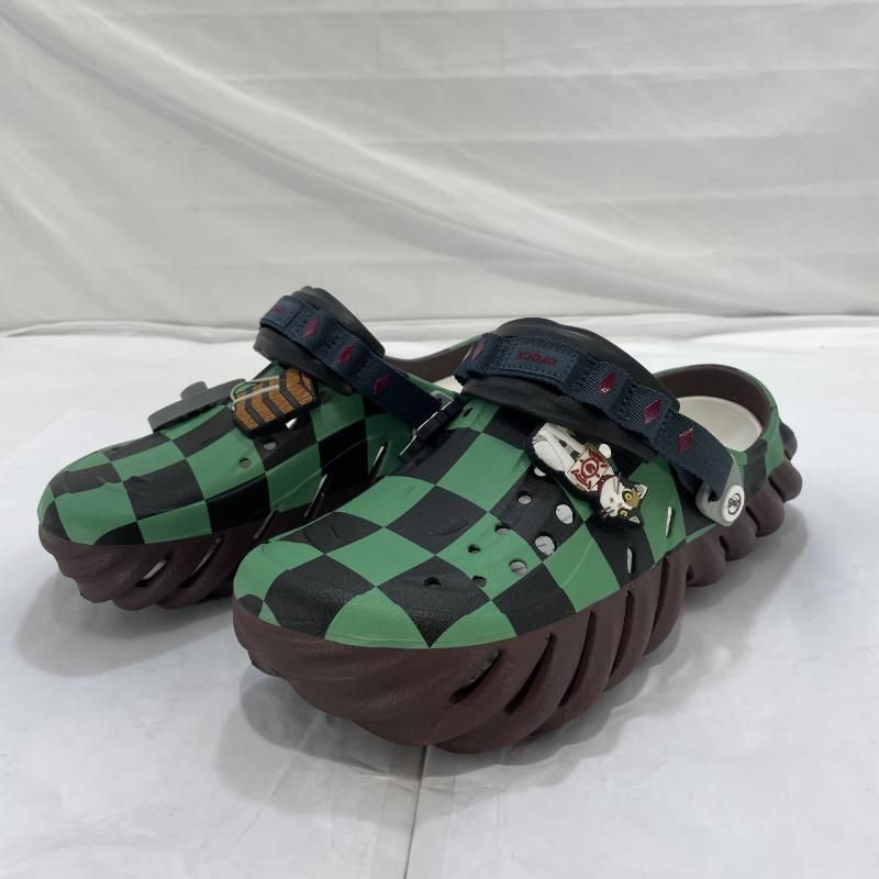 crocs×鬼滅の刃 竈門炭治郎 エコー クロッグ M 9｜W 11 27 cm サンダル 19