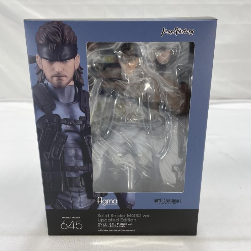 S MaxFactory figma 645 ソリッド スネーク MGS 2 Ver アップデートエディション フィギュア メタルギアソリッド2 19