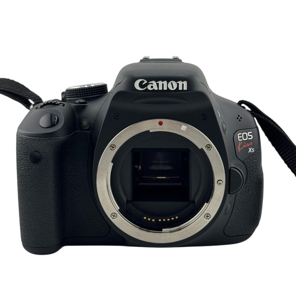 canon キャノン 一眼レフ EOS Kiss X 5 デジタルカメラ ブラック ユニセックス