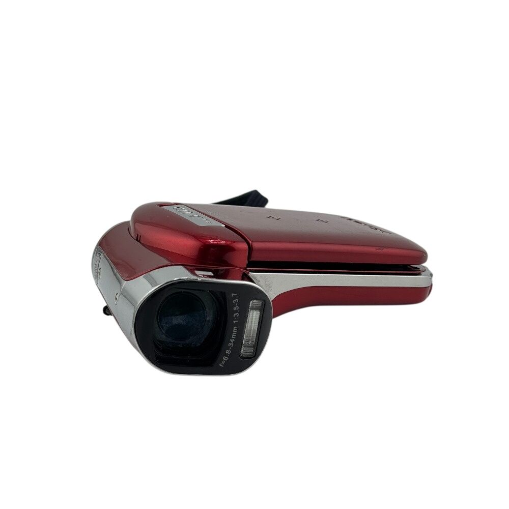 SANYO サンヨー Xacti 14MEGA DMX-CG100 ビデオカメラ レッド ユニ