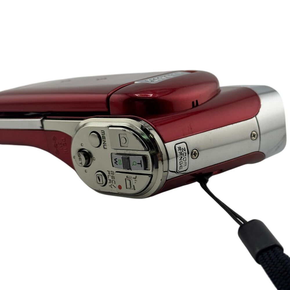 SANYO サンヨー Xacti 14MEGA DMX-CG100 ビデオカメラ レッド ユニ