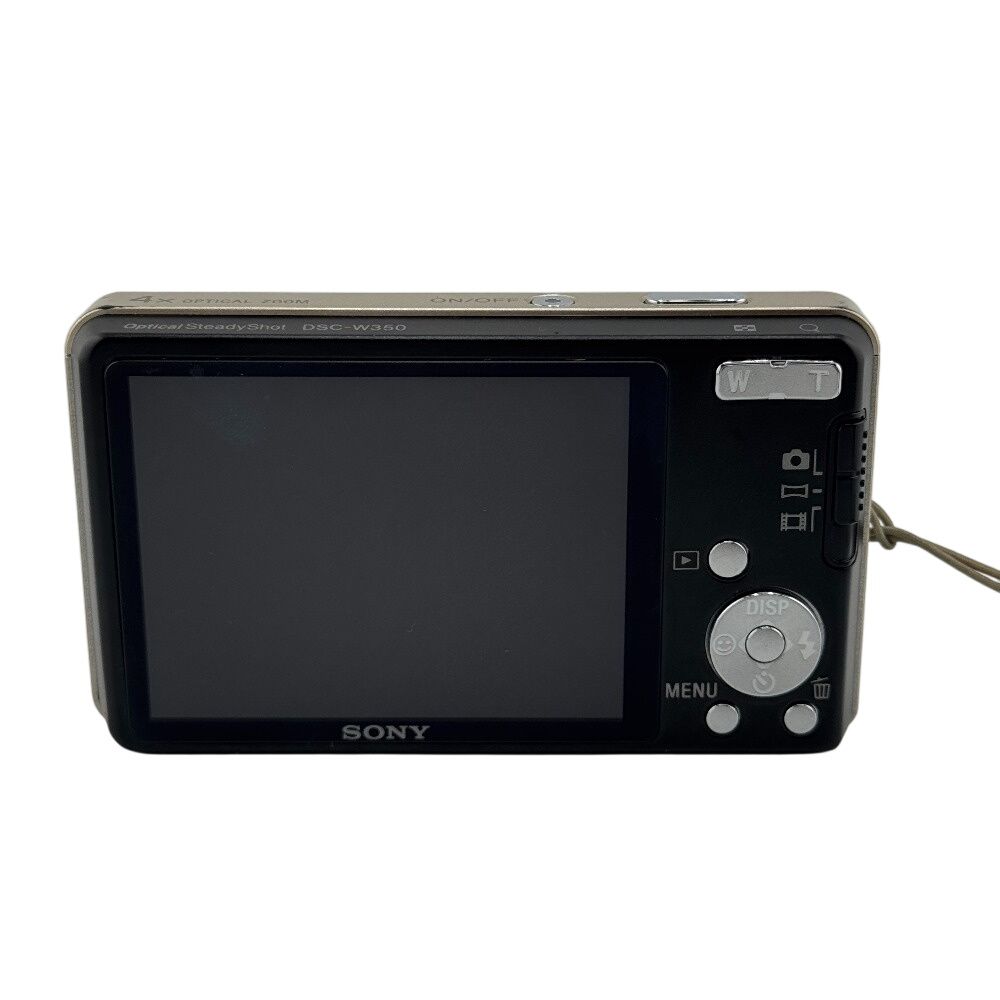sonny ソニー コンパクト Cyber-shot DSC-W 350 デジタルカメラ ゴールド ユニセックス