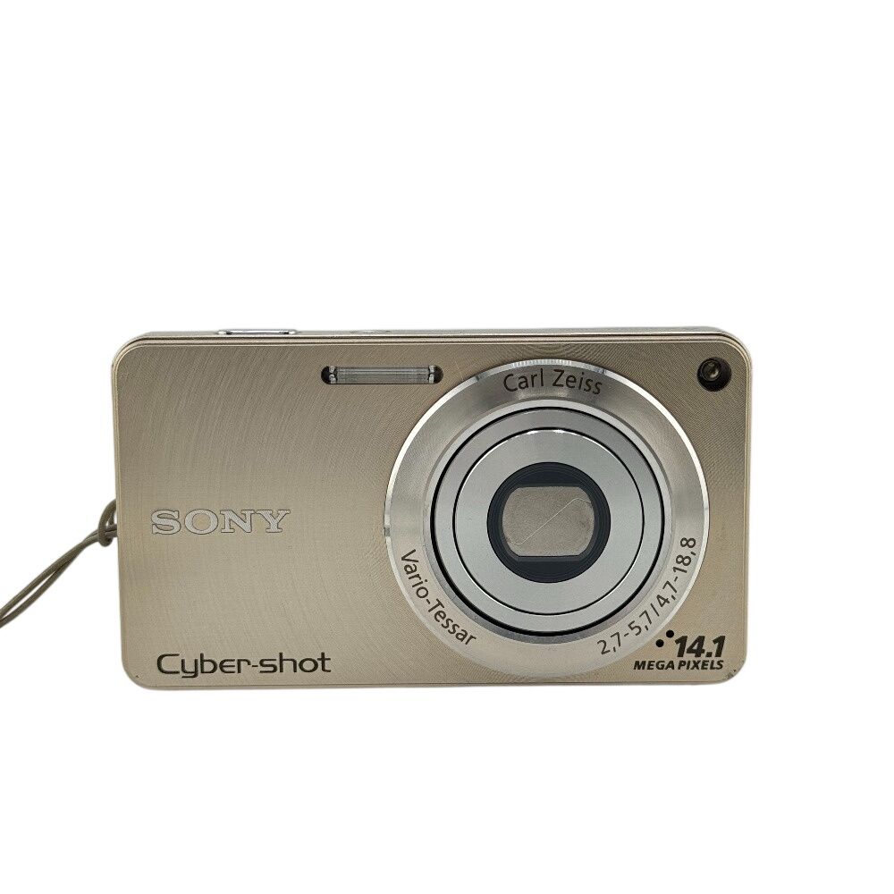 sonny ソニー コンパクト Cyber-shot DSC-W 350 デジタルカメラ ゴールド ユニセックス
