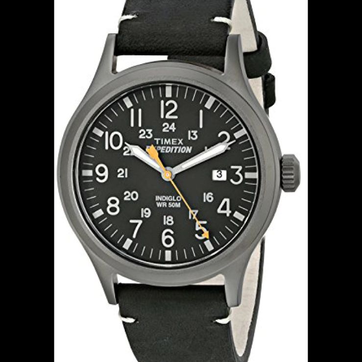 訳あり タイメックス Timex メンズ時計 エクスペディションスカウト40 レザー