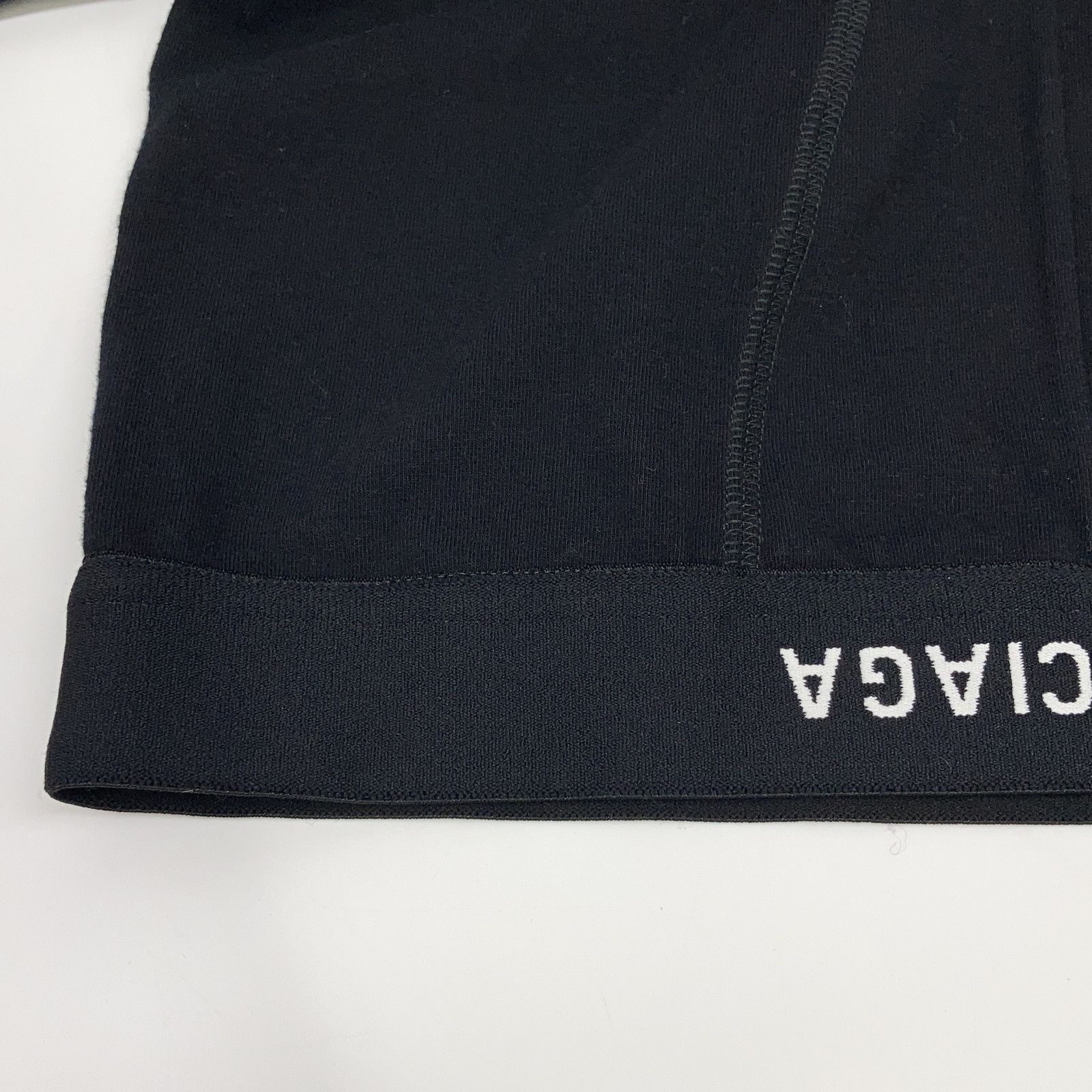  バレンシアガ 767077 Patched Brief Dress ﾌﾞﾗｯｸ XS その他 ワンピース