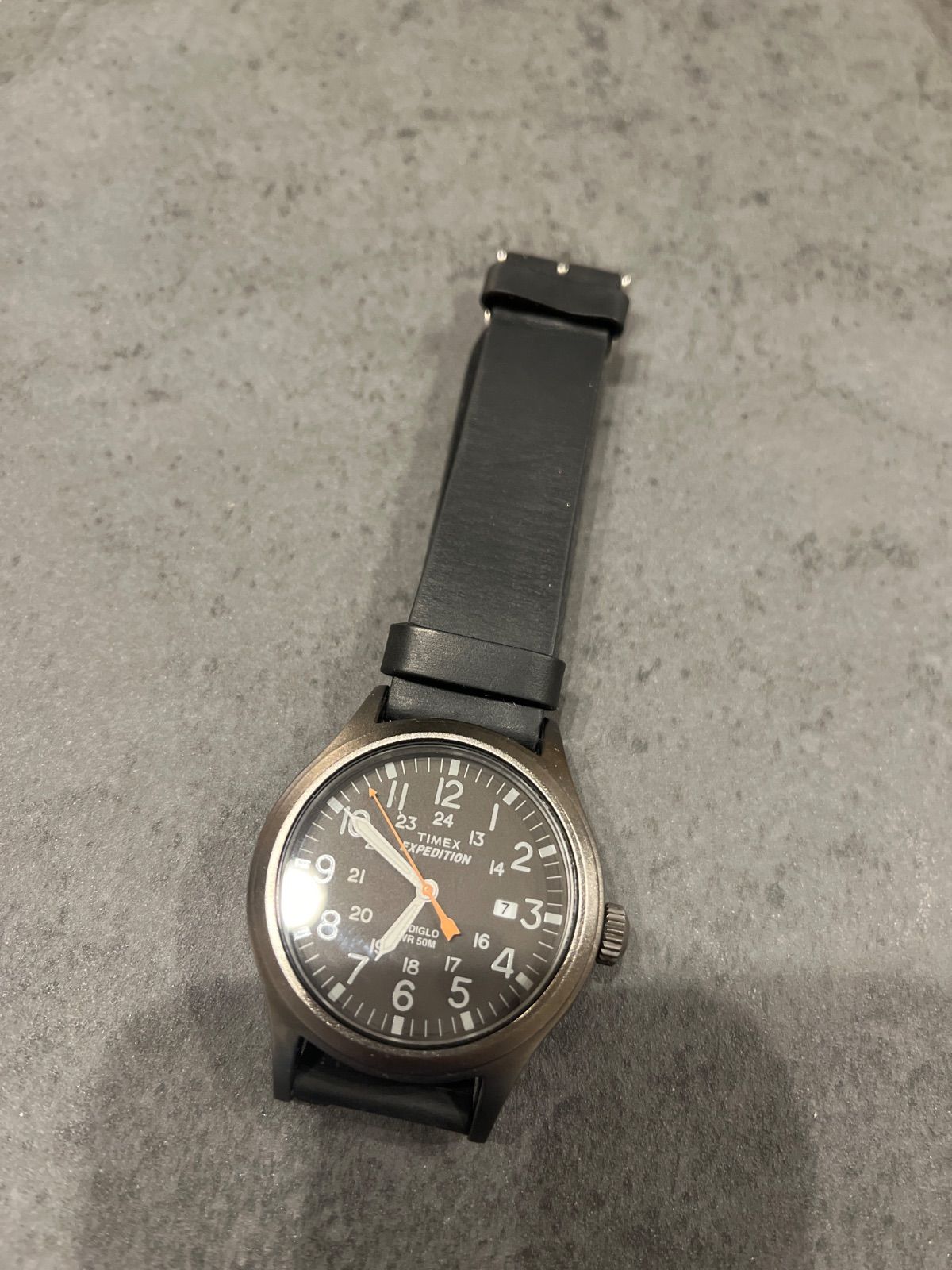 訳あり タイメックス Timex メンズ時計 エクスペディションスカウト40 レザー