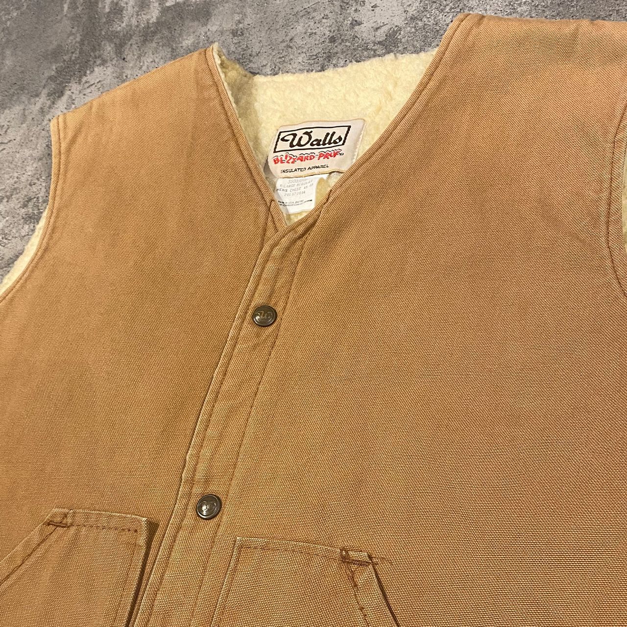 90s WALLS BOA DUCK VEST ウォールズ ボア ダック ベスト メンズ XL