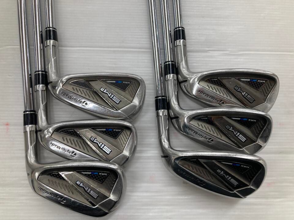 テーラーメイド SIM2 MAX KBS MAX MT85 JP Sフレックス アイアンセット