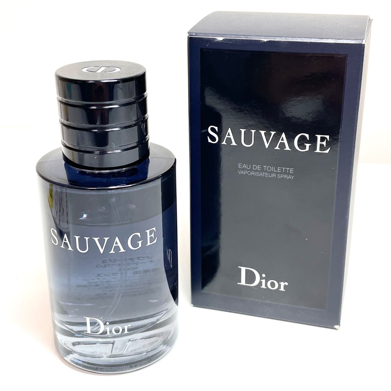 【中古】Dior SAUVAGE 香水　60ml 中古品】Dior ディオール SAUVAGE ソヴァージュ オードゥ トワレ 香水