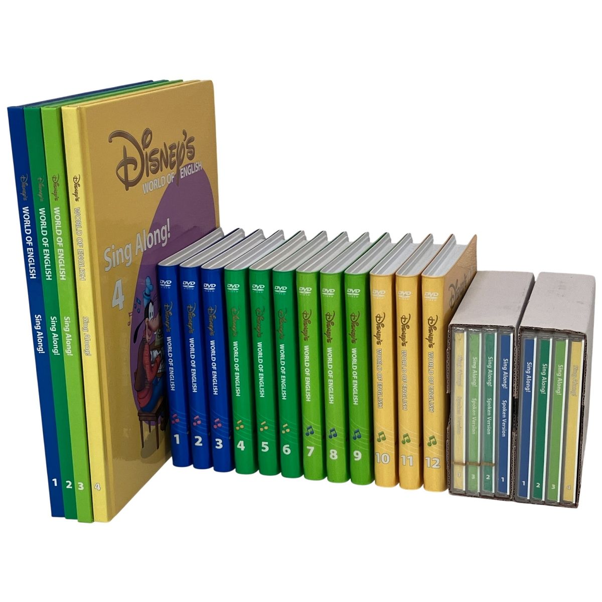 DWE ディズニー ワールド オブ イングリッシュ DVD シングアロング 2014年頃 英語 システム 教材