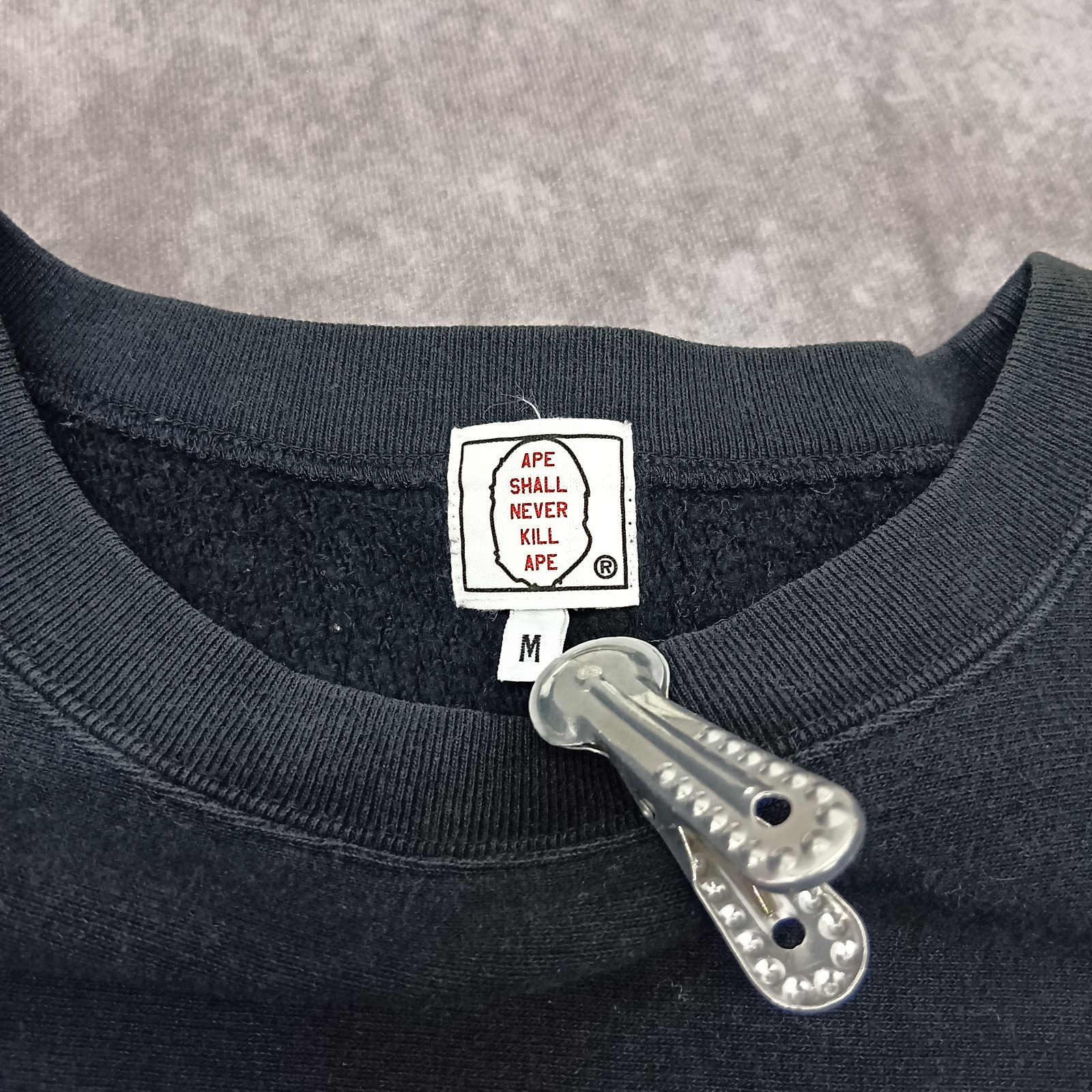 希少】A BATHING APE ベイシングエイプ スウェット 初期 90s サイズM 