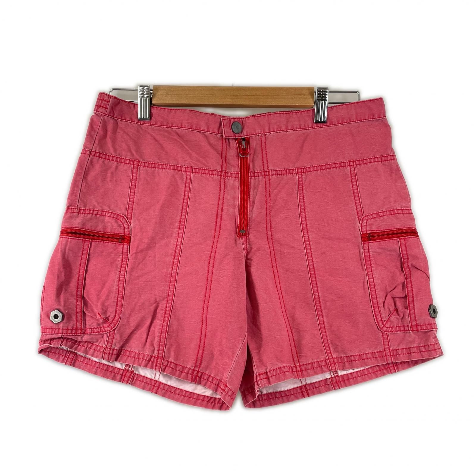 美品 DIESEL ディーゼル 無地 オールシーズン ショートパンツ コットン