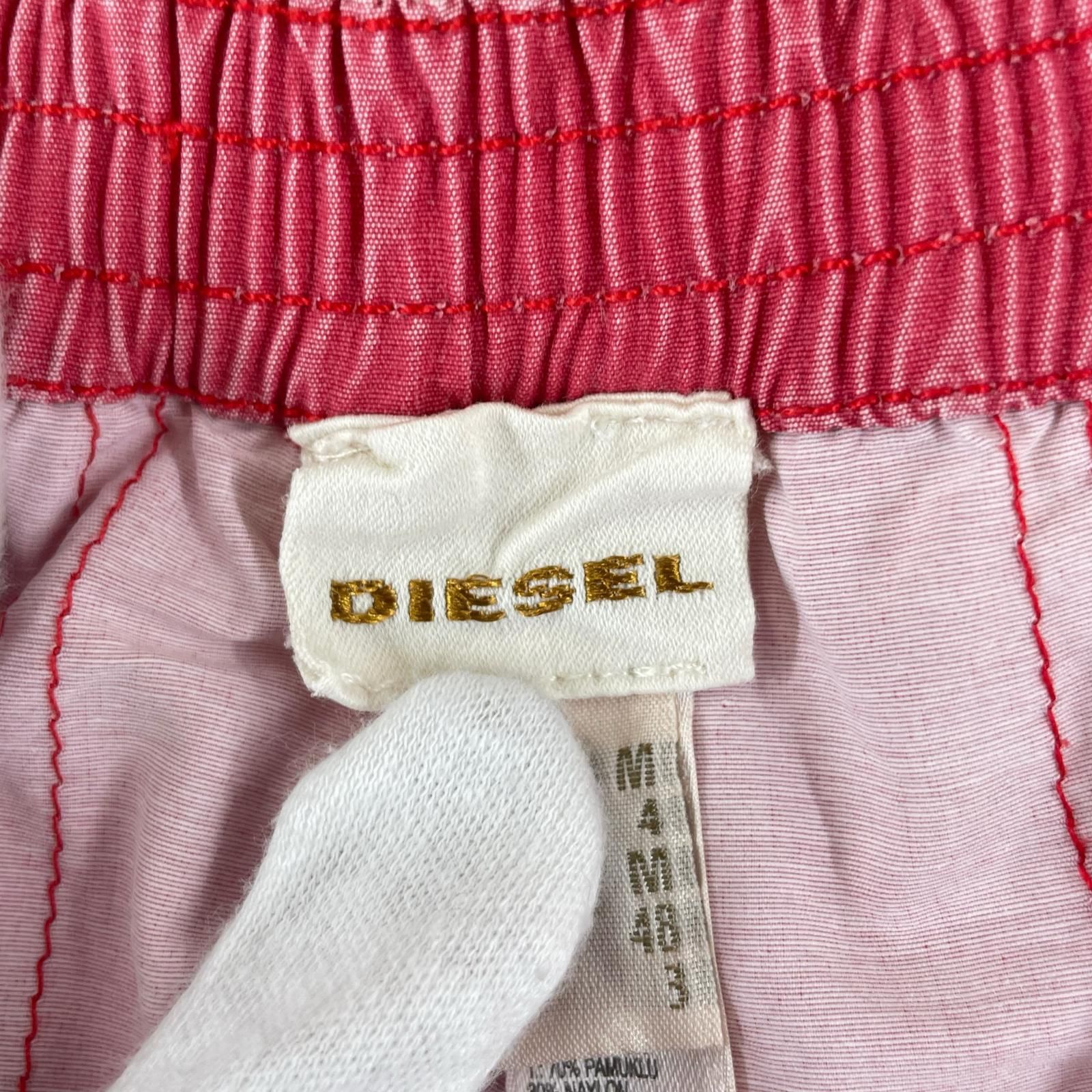 美品 DIESEL ディーゼル 無地 オールシーズン ショートパンツ コットン
