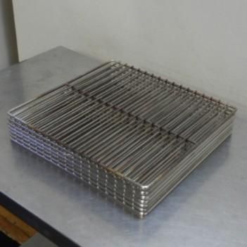 セット グリッド網 18-8 ステンレス 2| mm ホテルパン 重量880 g 線径 外6内4ｍｍ スチコン 網棚 オーブン