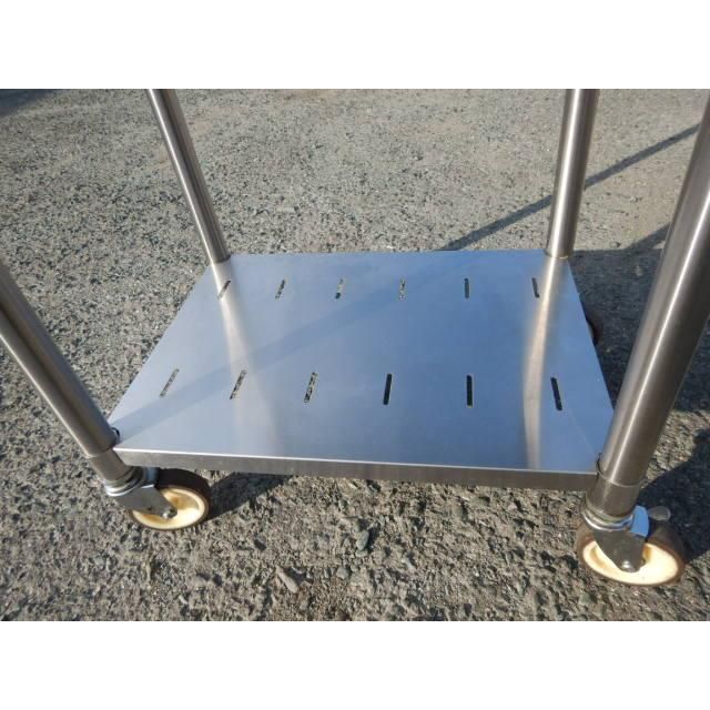 M060 マルゼン 作業台 約W800×D600×H800mm 708-0)マルゼン 炊飯台付き ステンレス 作業台 W800D600H800 炊飯台