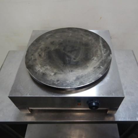 業務用 電気 クレープ 焼 器 CF-1 100 V 1450 W cm 14.8 kg φ400厚20 mm ガレット クレープ焼き機